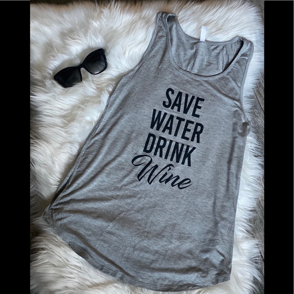 Drink Wine Tank Top